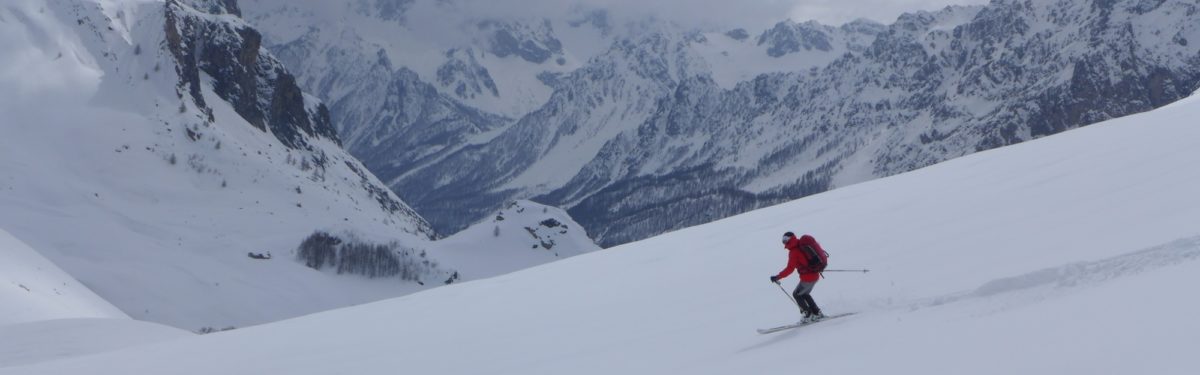 Skiing Banner
