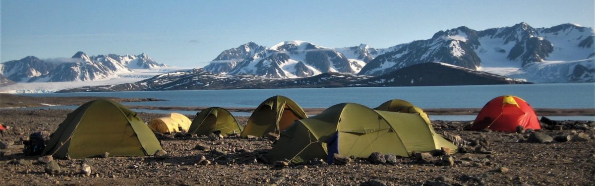 Trekking in Svalbard