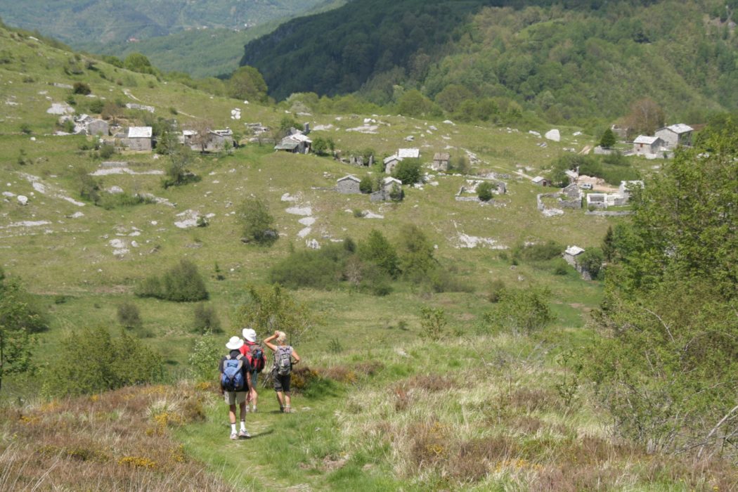 5 Return To Campocatino With Its Scattered Old Stone Herders Huts