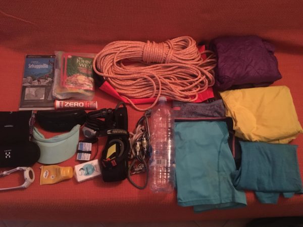 Obligatory equipment shot.