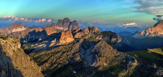 063 From Left To Right Rifugio Lagazuoi Croda Da Lago Monte Pelmo Averau Monte Civetta Col Di Lana