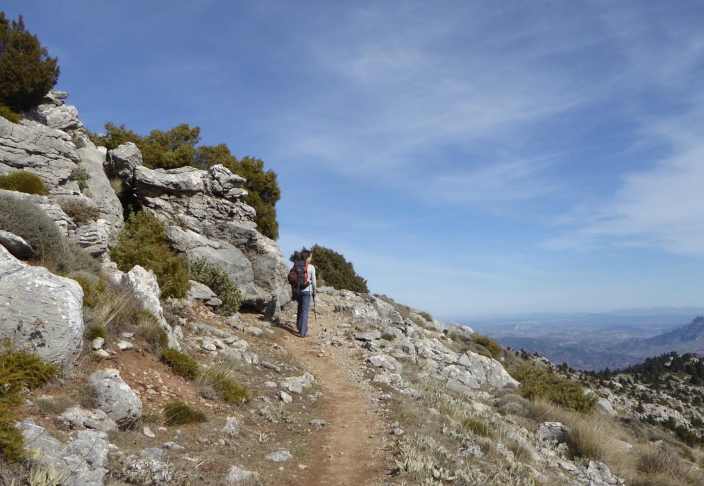 Sierra De La Nieves Ascent Towards Los Enamorados