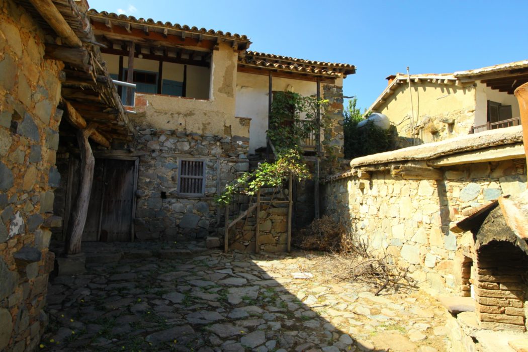 Courtyard Of A Traditional House