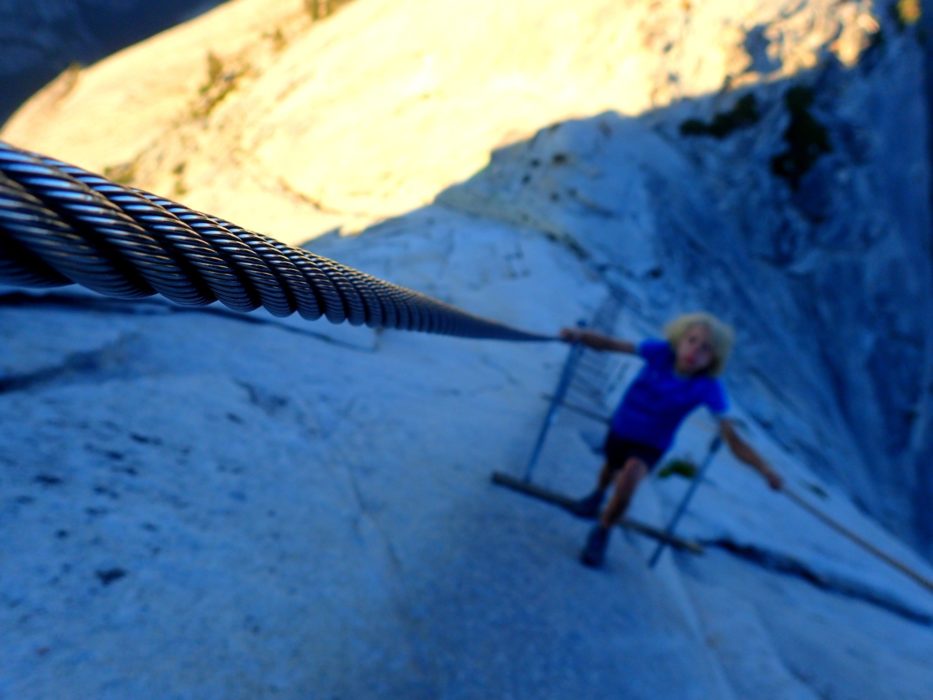 The Infamous Chains On Half Dome