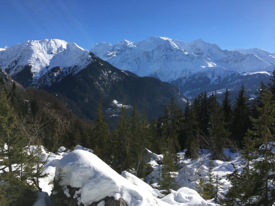 Mont Blanc Massif From Lac Vert