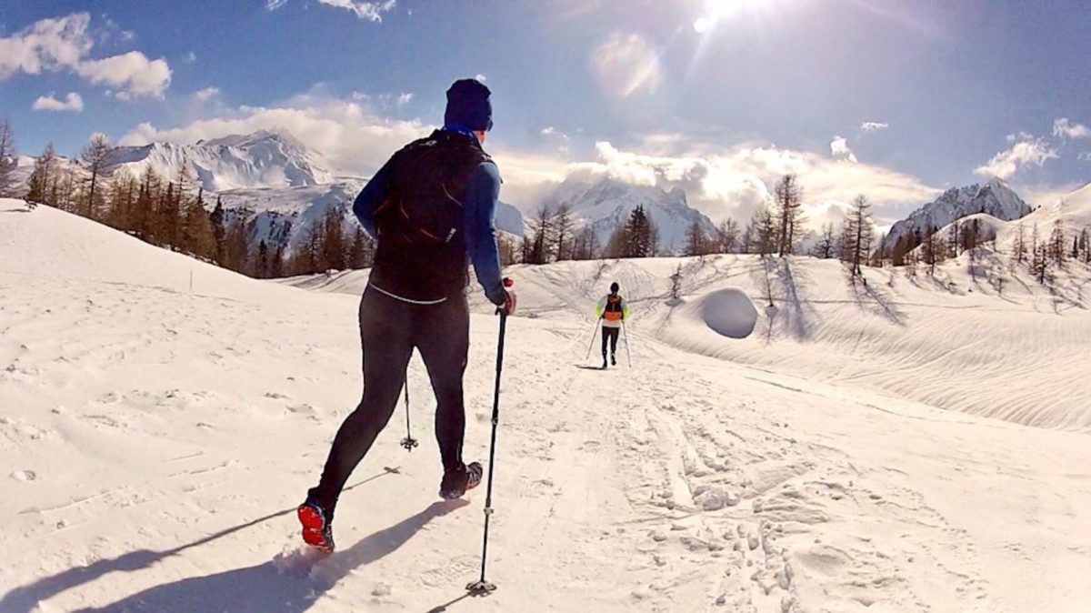 Running Towards The Tete De Chevrette