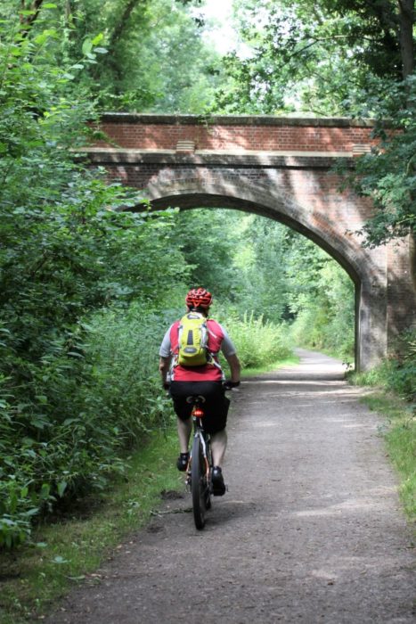 P006 In England More Old Railway Tracks Are Used Including The Forest Way Through East Sussex