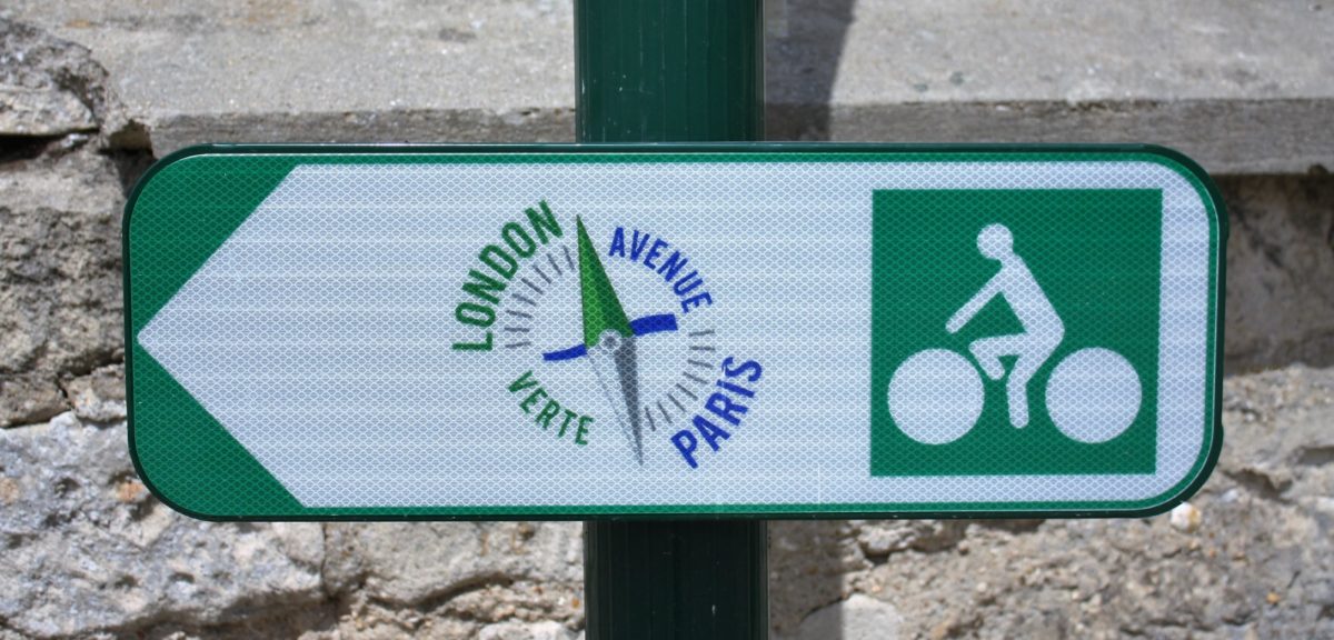 P007 Avenue Verte Is A Waymaked Veloroute In France