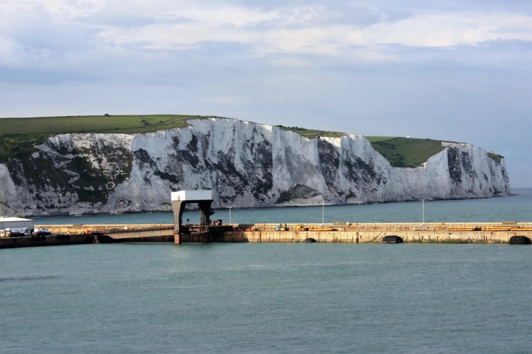P015 White Cliffs Line Both Sides Of The English Channel