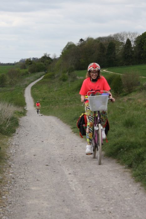 P013 The Ancient Pilgrims Way Track Is Folowed Through Kent Towards The English Channel