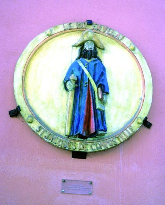Modern Medallion Of St James As A Pilgrim, Le Puy