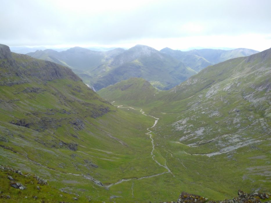 Looking South To The Mamores After The Descent From The Aonachs