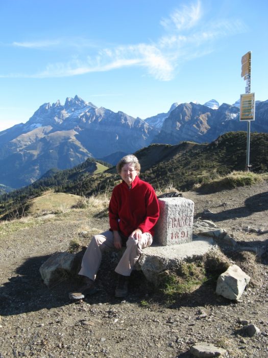 4 Border Stone At Col De Cou