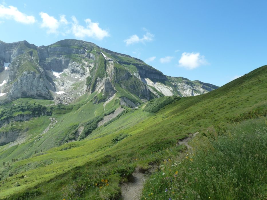 5 The Border Ridge Between Col De Cou And Col De Bretolet