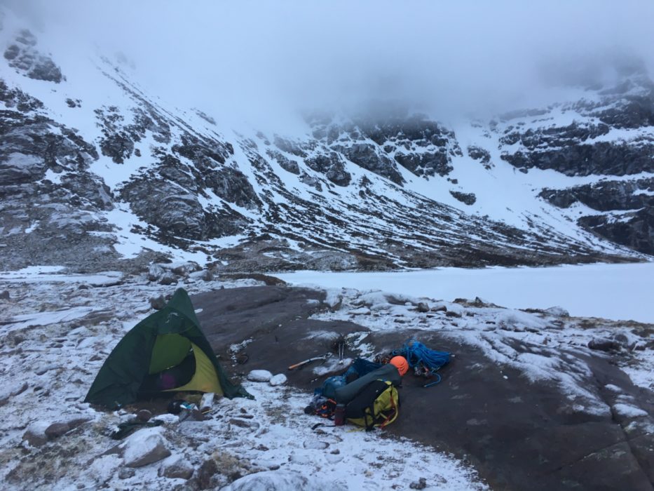 Cold morning at Loch Toll an Lochain