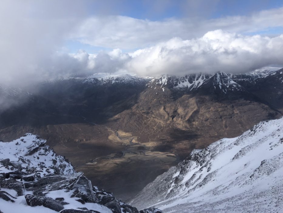 Looking towards the Fisherfield Forest: Scotland's most remote Munros
