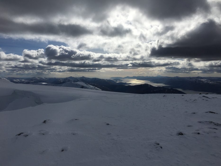 The day was so clear we could see all the way down Loch Linnhe