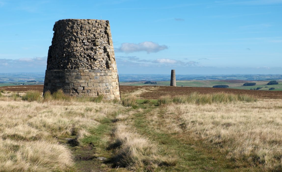 Lead Mining Remains On The Moors Above Allendale