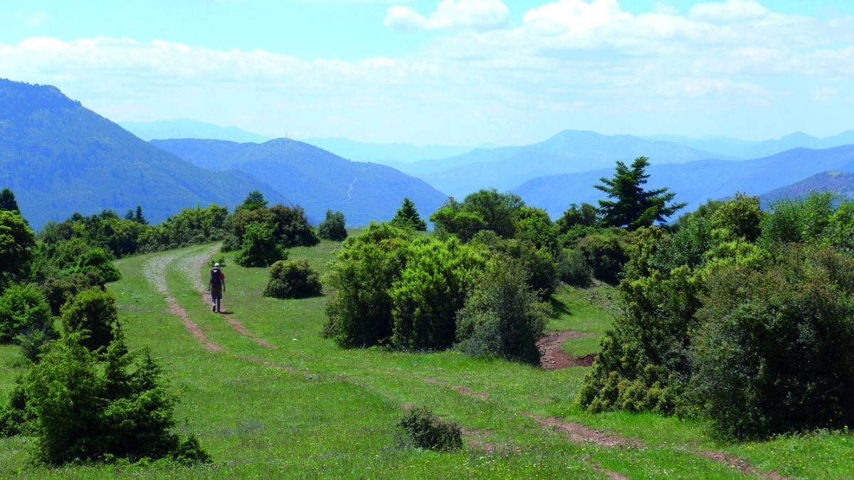 Descending Into The Langadha Valley