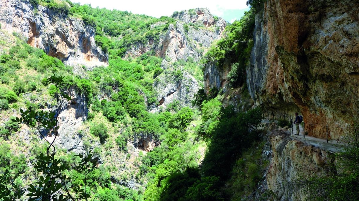 Langadhiotissa Gorge - The Vertiginous Section