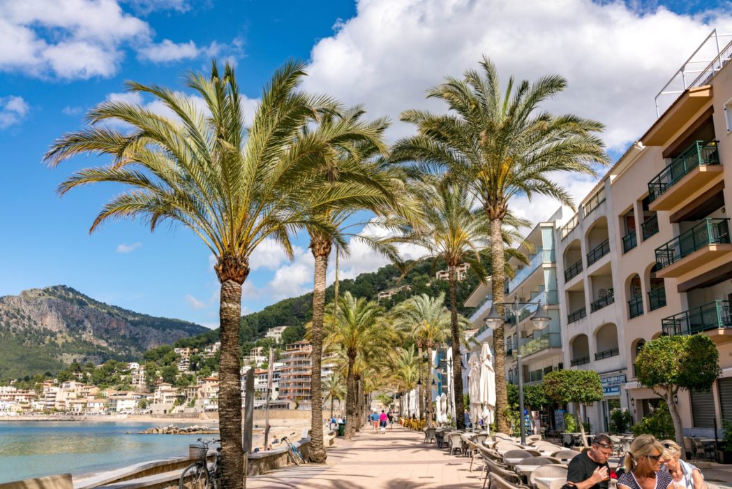 The Seafront At Port De Soller