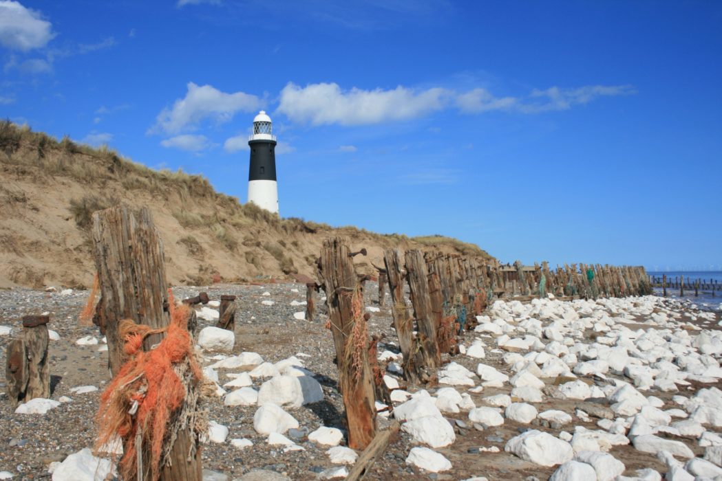 Former Sea Defences On Spurn Head