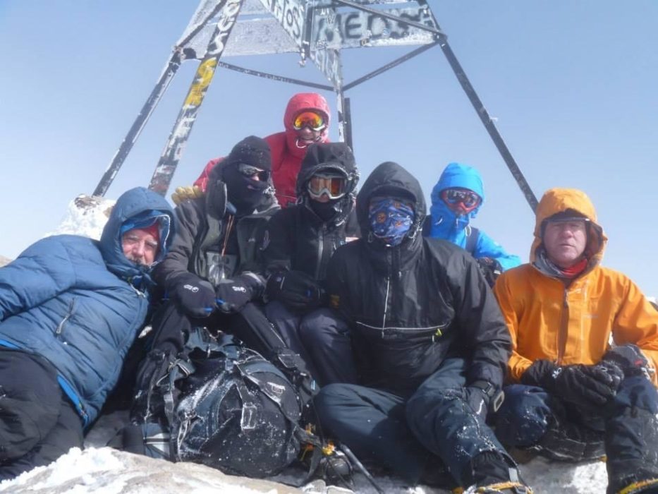 Summit Of Jebel Toubkal DSRT Team