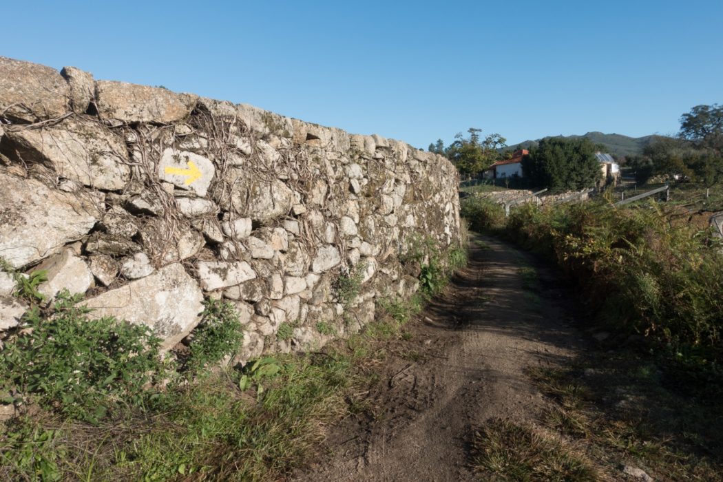 Central Camino: Country Lanes Near Vitorino Dos Piaes