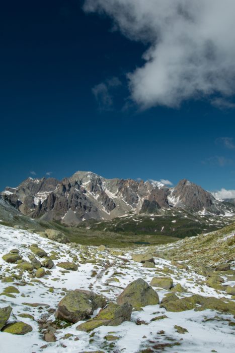 The Magnificent Massif Des Cerces Seen From High Above The Clarée Valley