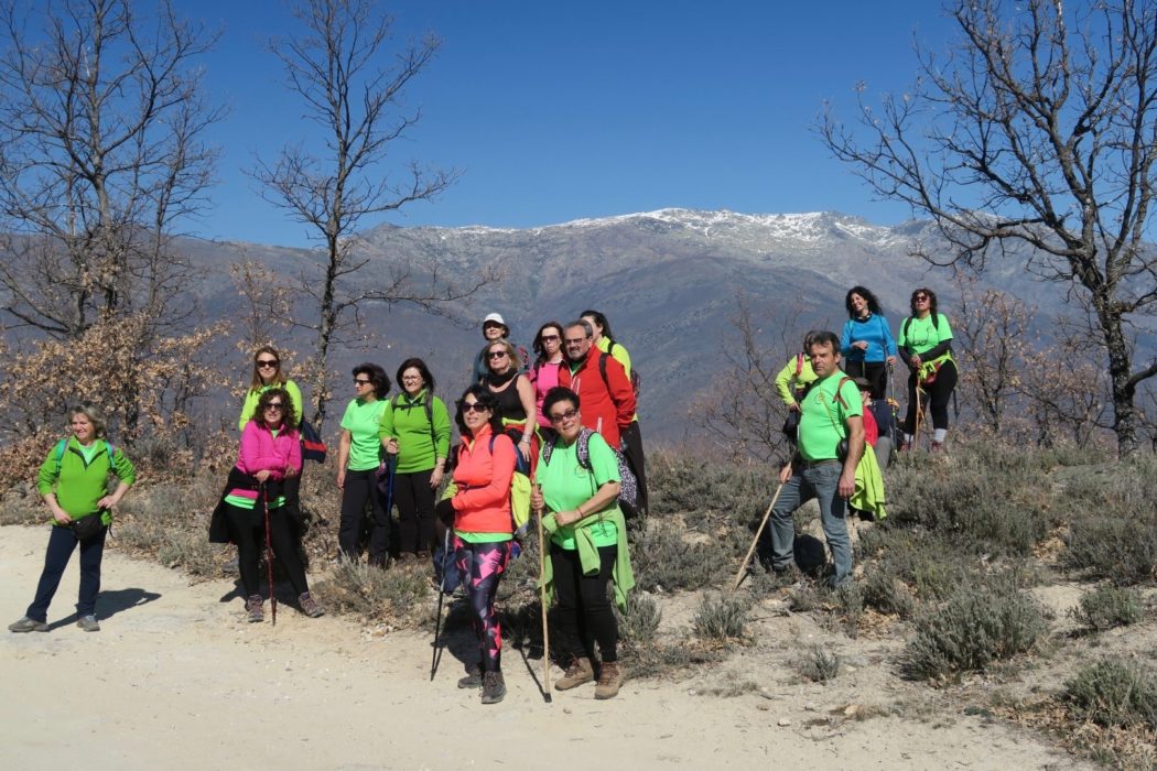 At the Collado de Las Losas with the Montes Tras la Sierra behind