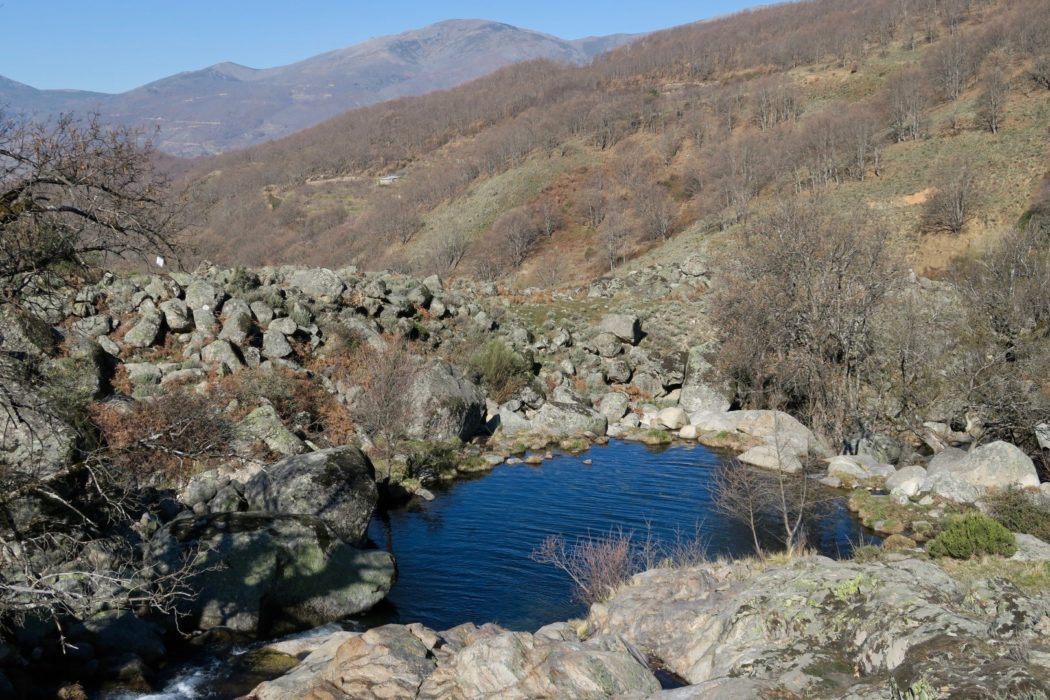 The pool by the ford