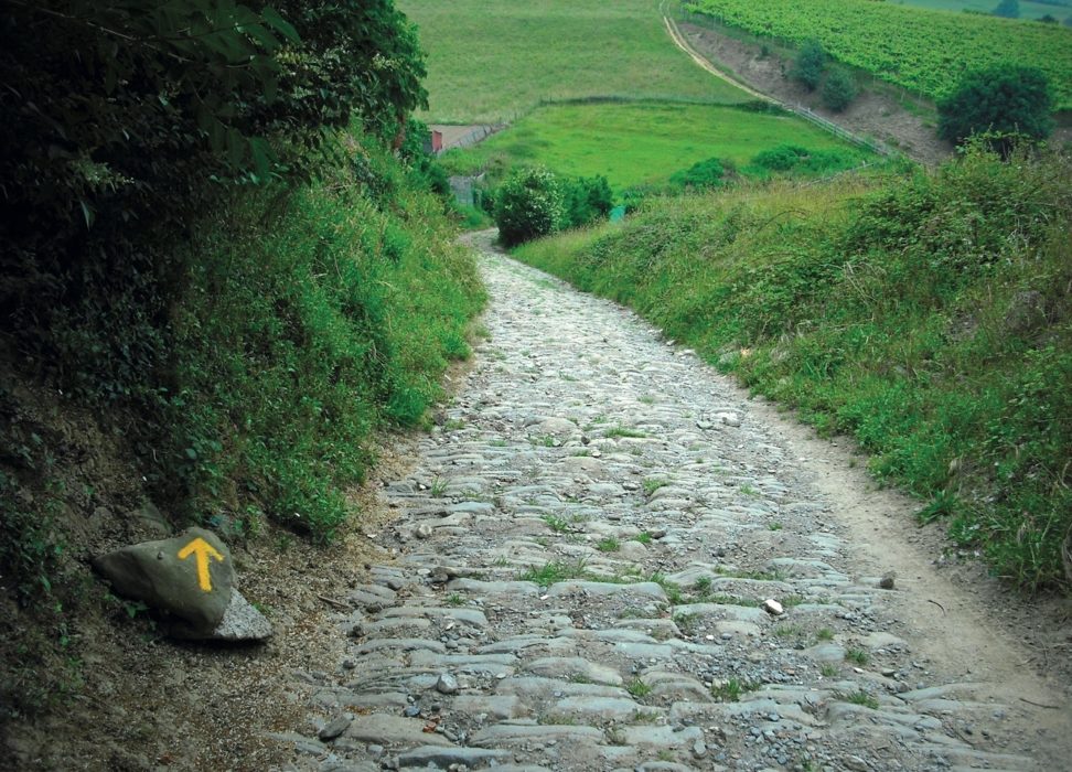 The medieval road to Zarautz