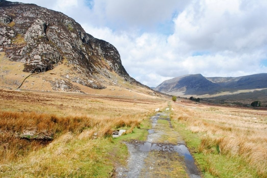 The entrance to Ogwen Valley