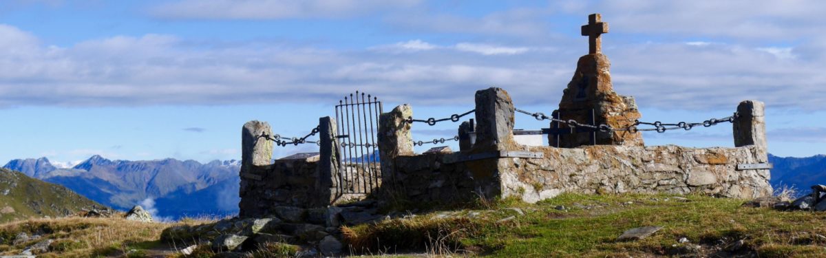 Europe's highest military cemetery at Hochgränton Pass