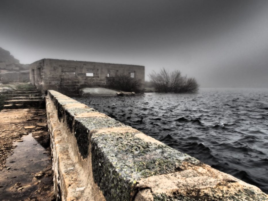 Minas de Carris lagoon