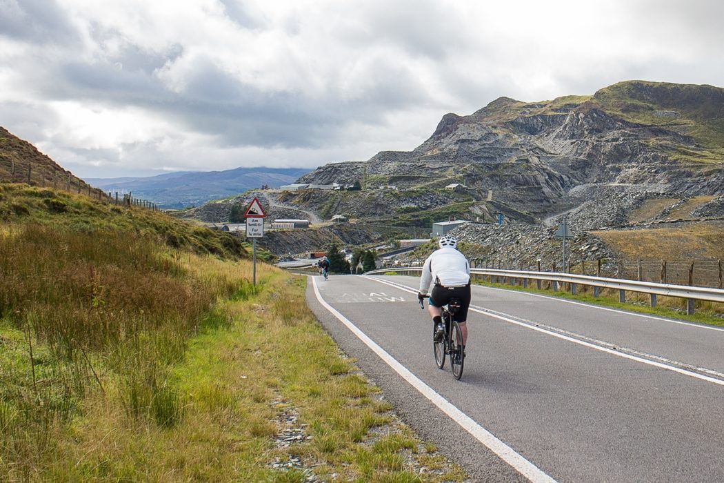 Heading into Blaenau Ffestiniog