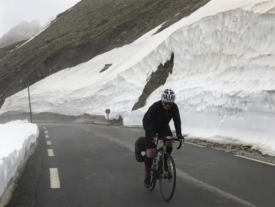 Final Few Metres Before The Top Of The Galibier