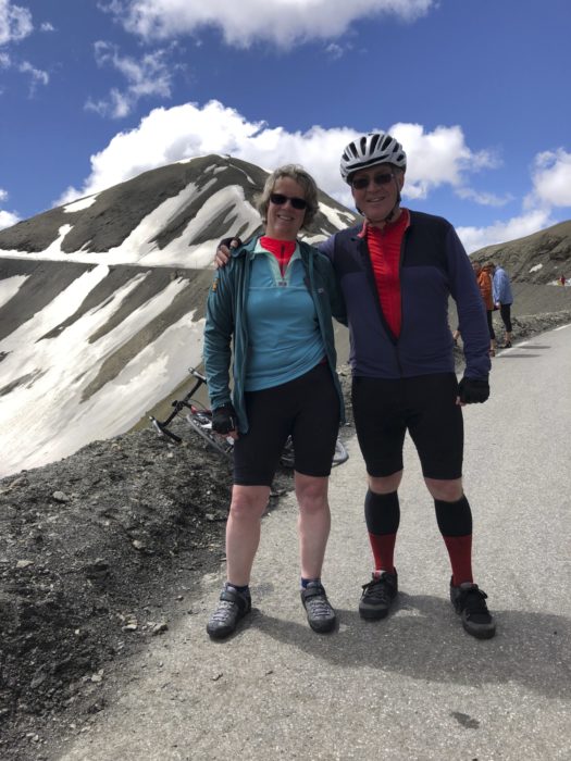 Bonette Col Photo With The Cime De La Bonette Behind