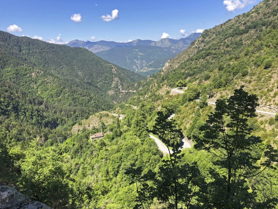The Road Makes Countless Hairpins As You Climb The Col De Turini