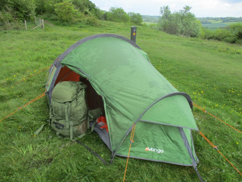 My Tent On The Ridgeway Just Above Princes Risborough