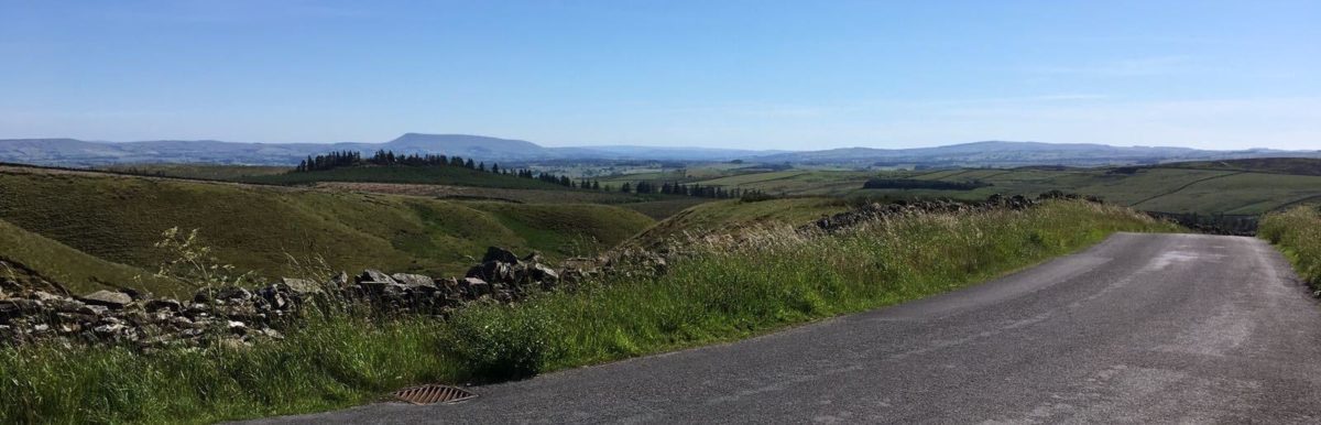 Lovely views... and hills