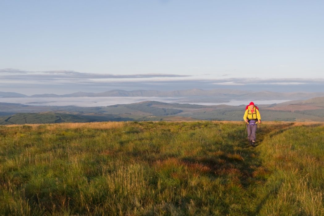 Daybreak on the west slope of Benbrack (Stage 6)