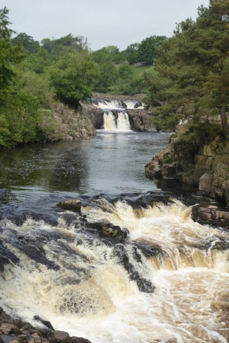 Low Force falls on the beautiful River Tees (Day 4 - day 11 & 12 in the guide).
