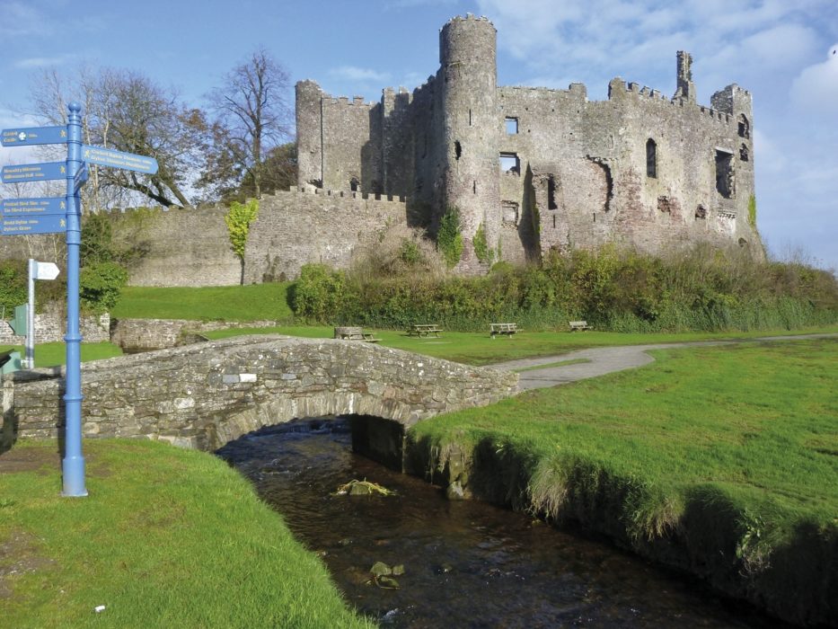 Magnificent Ruins Of Laugharne Castle