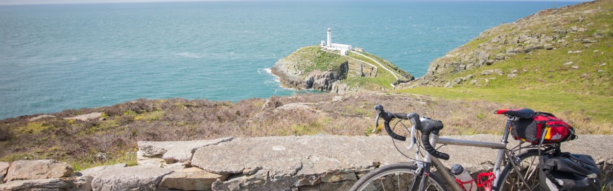 My preferred ending of the Lôn Las Cymru - South Stack Lighthouse