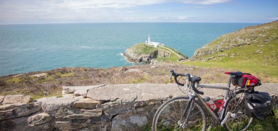 My preferred ending of the Lôn Las Cymru - South Stack Lighthouse