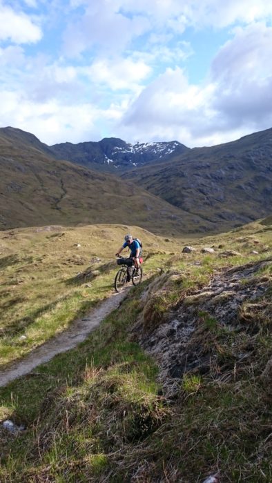 Remote and serious traverse through Glen Affric