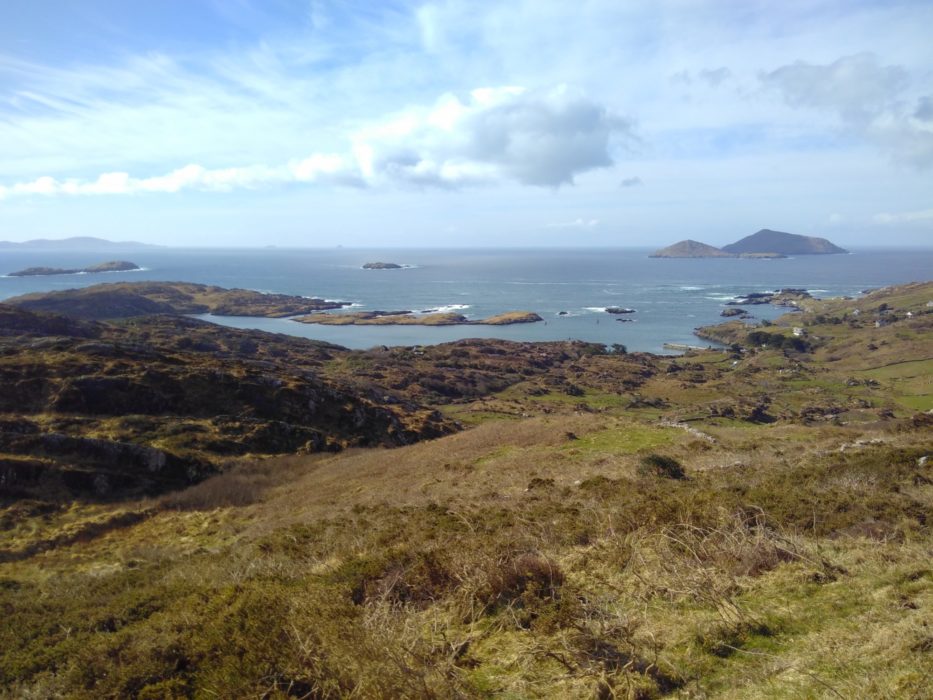 The high path along Derrynane Bay