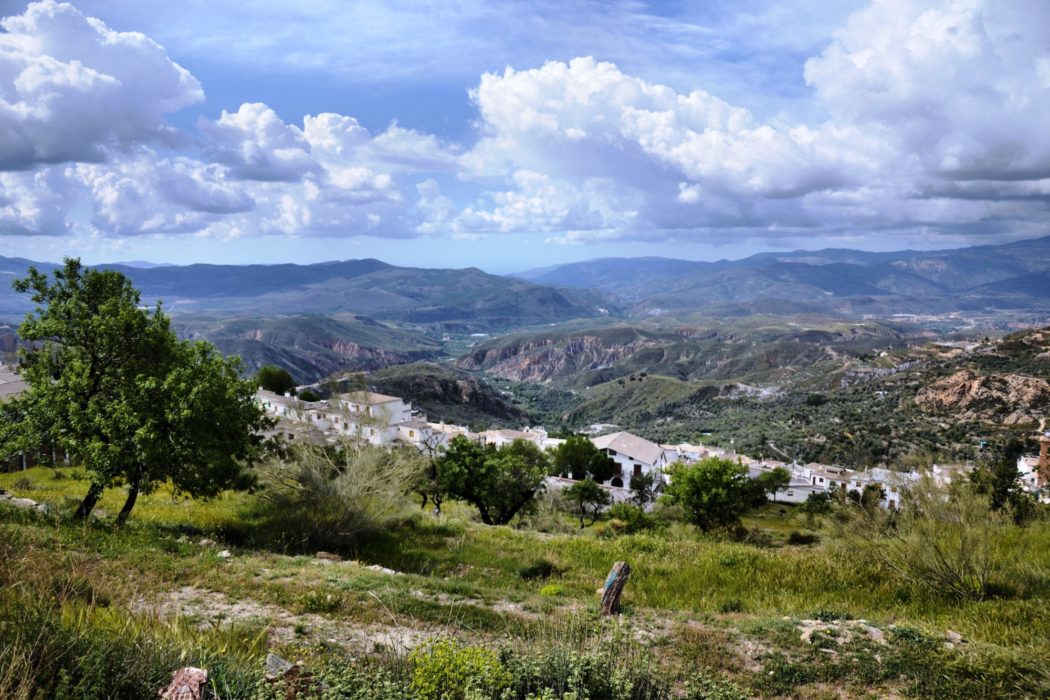The view of the Sierra de Gador