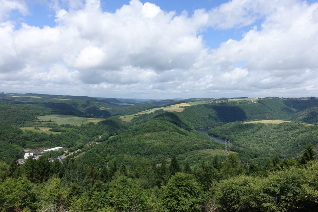 Our River valley near Vianden (Luxembourg)